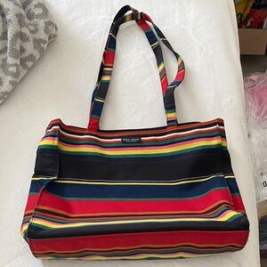 Kate Spade Multicolor Striped Tote Bag
